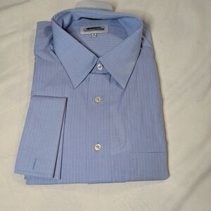 Men's Blue Striped Shirt